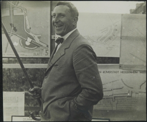 Ernst May erklärt das Niddatalprojekt